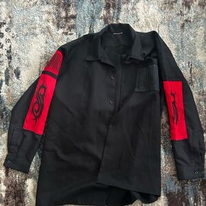 SLIPKNOT MENS BUTTON UP
